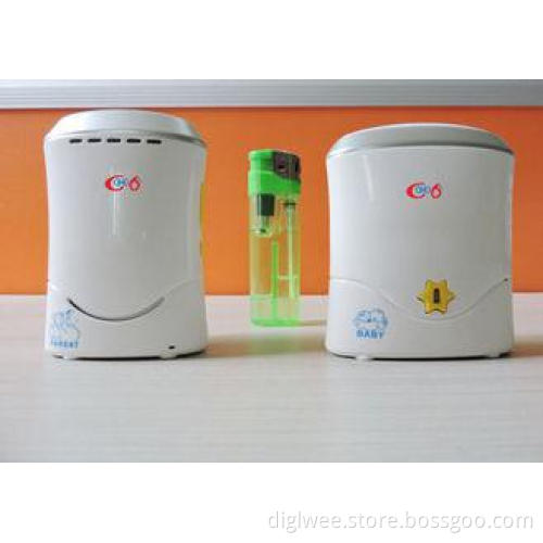 Palm size Portable Wireless Audio Baby Monitor , Two way ta